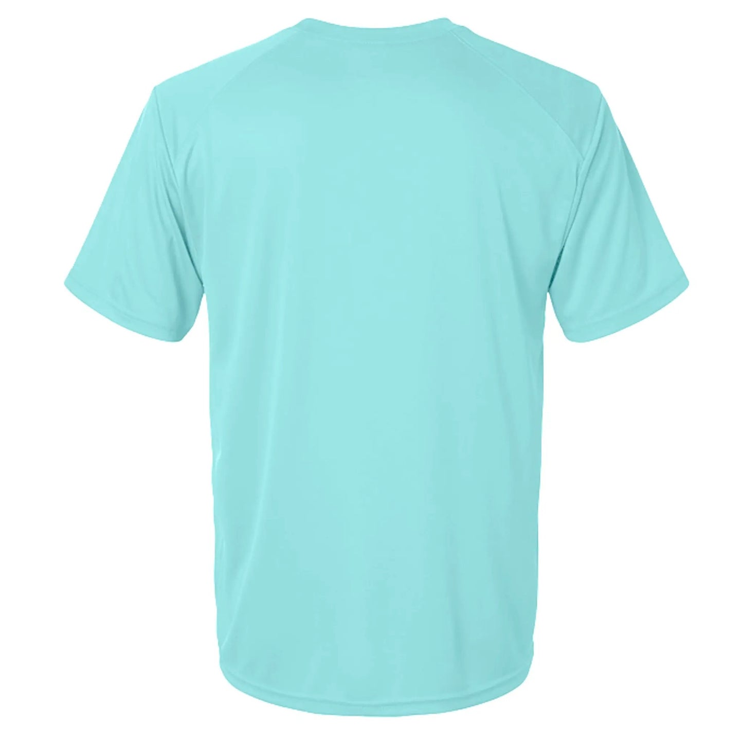 Paragon 200 Islander Performance T Shirt Heather Grey Microfiber Polyester Odor Moisture Management UPF 50 Plus by Concept2Creation