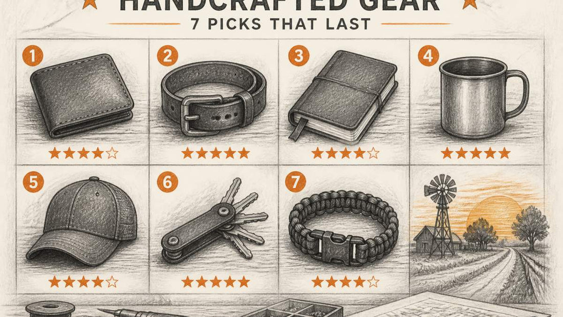 Durable Handcrafted Gear for Men: 7 Picks That Last