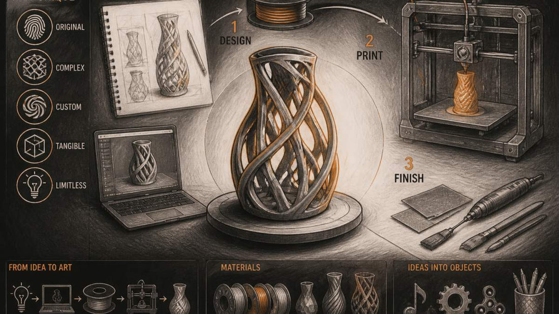 What Makes 3D Printed Art Unique: A 2026 Guide