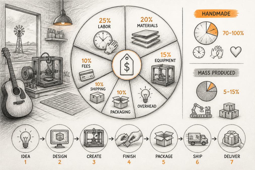 Why Handmade Items Cost More: Real Costs Explained