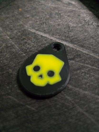 3D Printed Keychain And Necklace Versatile Everyday Accessory Made From Durable Lightweight PLA by Concept2Creation