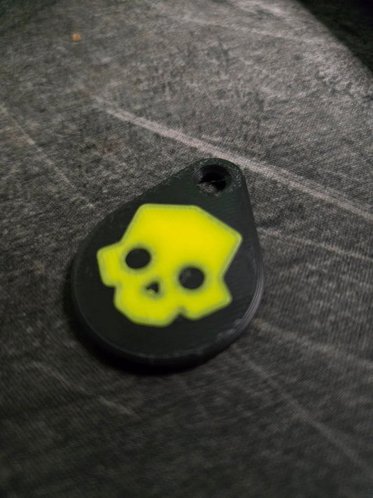 3D Printed Keychain And Necklace Versatile Everyday Accessory Made From Durable Lightweight PLA by Concept2Creation