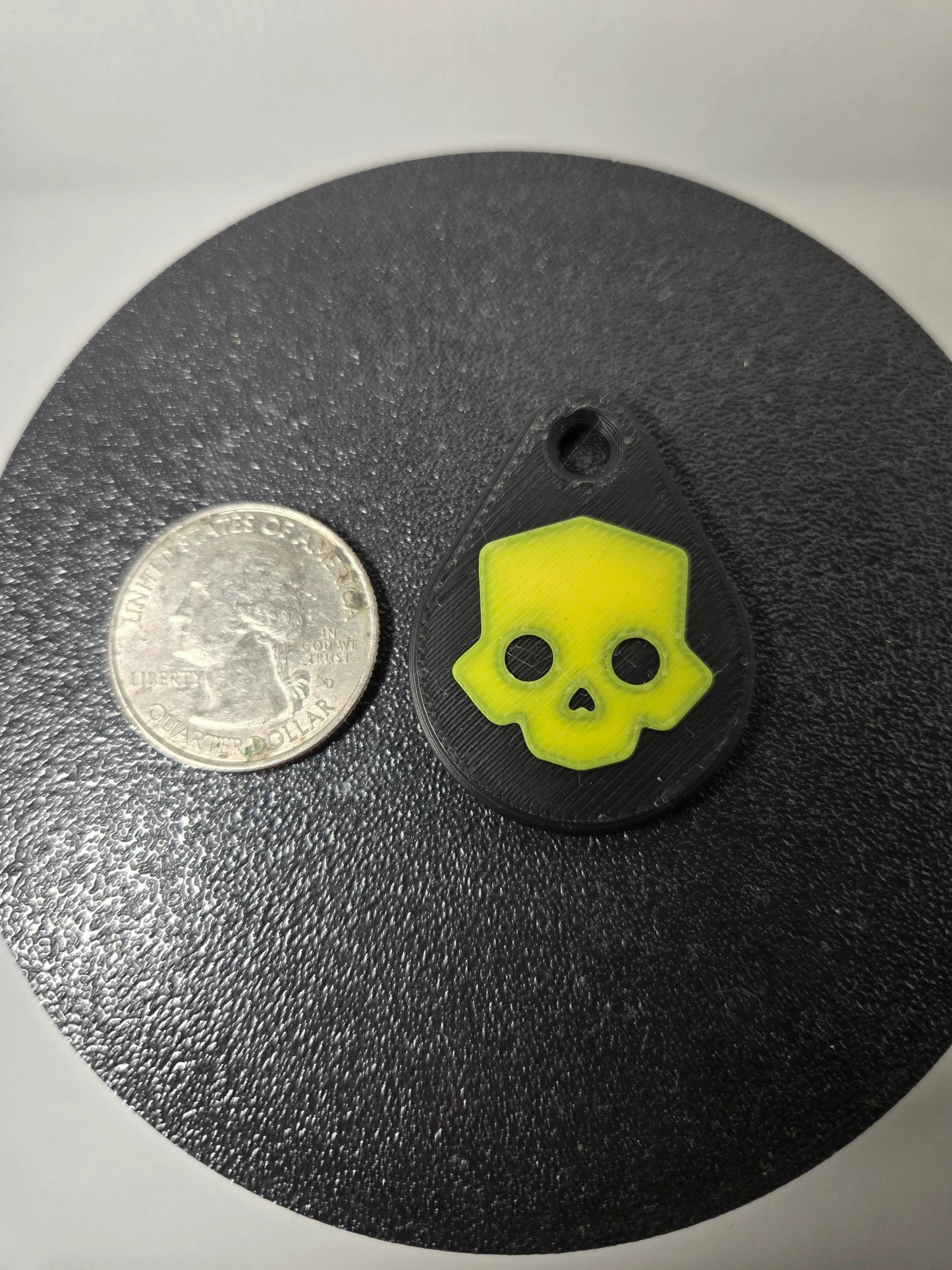 3D Printed Keychain And Necklace Versatile Everyday Accessory Made From Durable Lightweight PLA by Concept2Creation