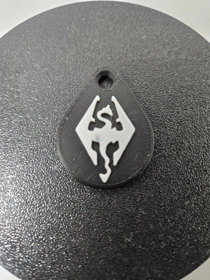 3D Printed Keychain And Necklace Versatile Everyday Accessory Made From Durable Lightweight PLA by Concept2Creation