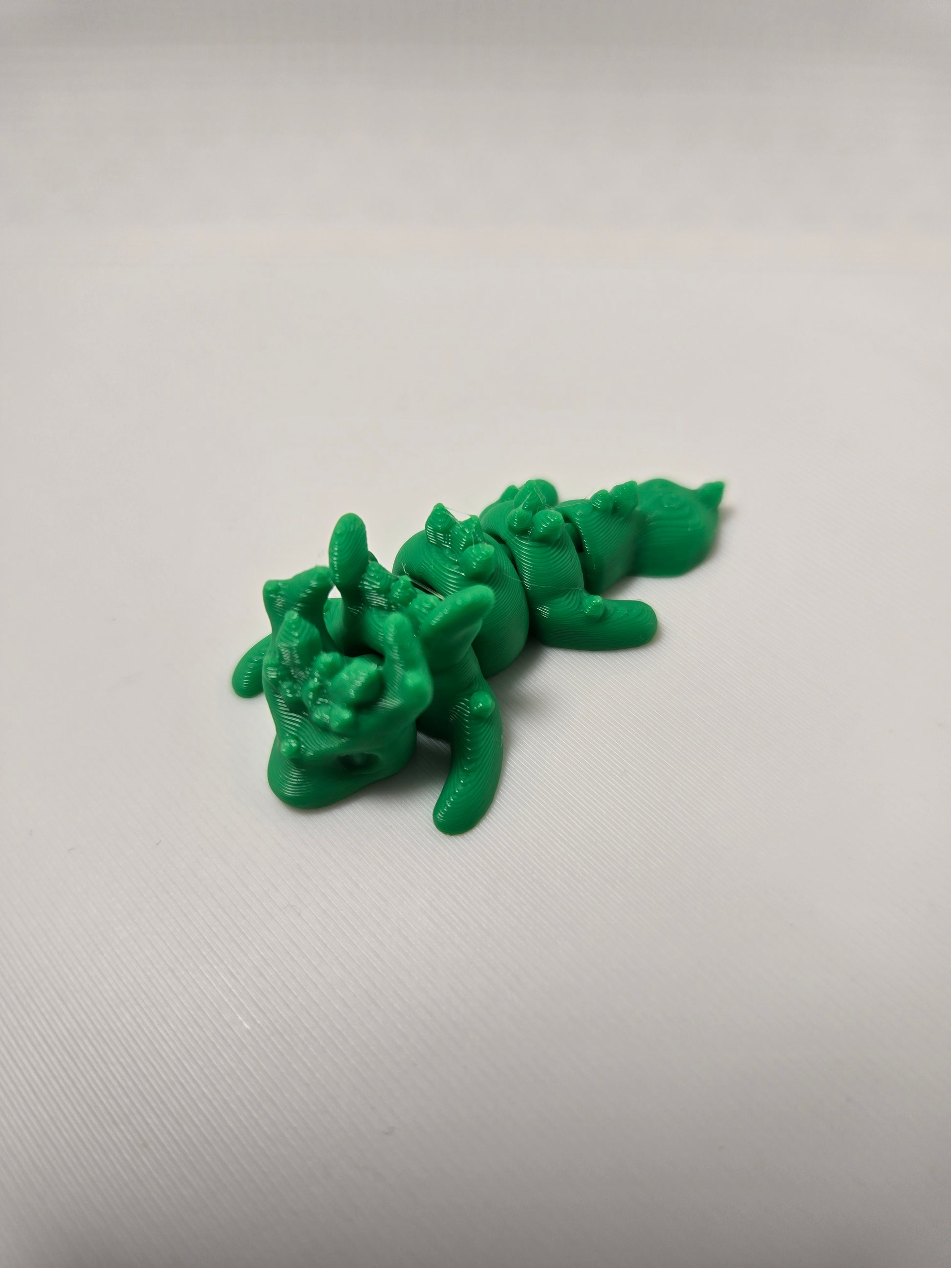 Mini Articulated Dragon Inside Twist Open Black Dragon Egg 3D Printed Fantasy Toy Fidget Desk Decor Gift by Concept2Creation
