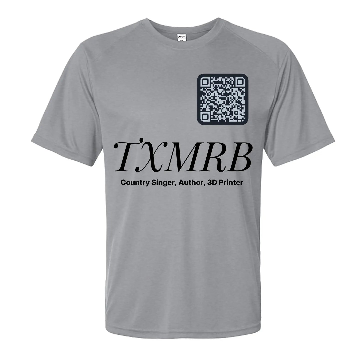Paragon 200 Islander Performance T Shirt Heather Grey Microfiber Polyester Odor Moisture Management UPF 50 Plus by Concept2Creation