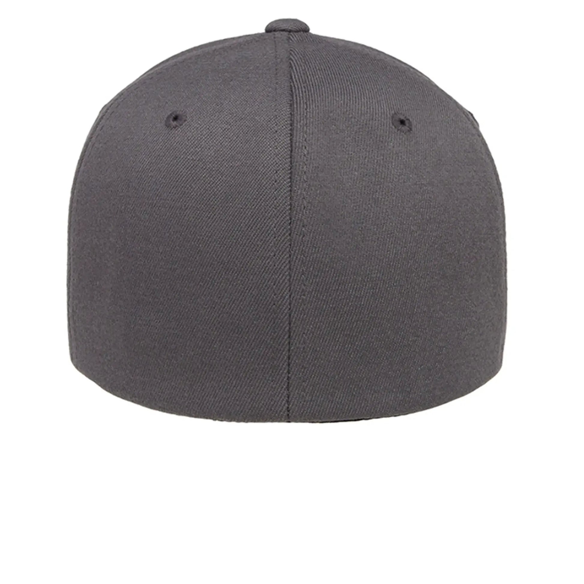 Flexfit 6477 Adult Wool Blend Cap 83 Percent Acrylic 15 Percent Wool 2 Percent Spandex Six Panel Structured Mid Profile by Concept2Creation