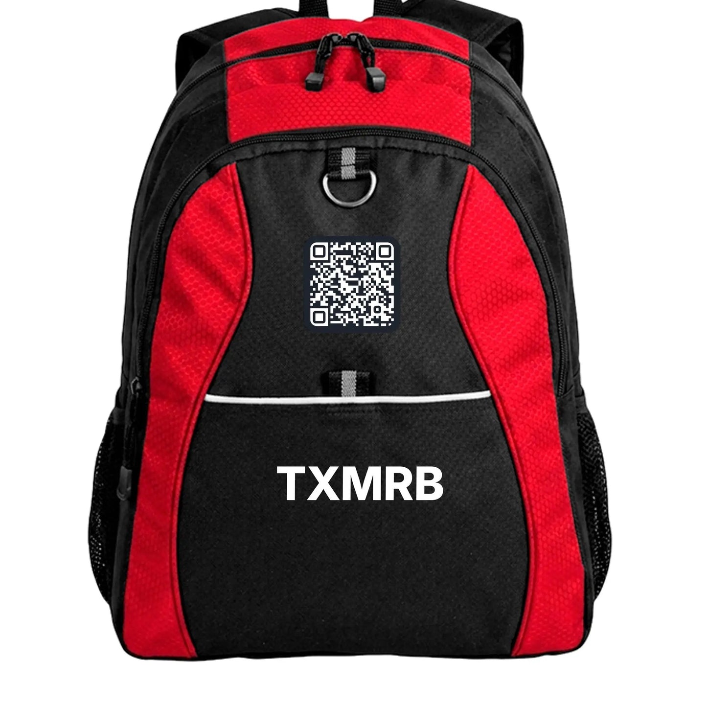 Port Authority BG1020 Contrast Honeycomb Backpack With Ergonomic Padded Straps And Mesh Side Pocket by Concept2Creation