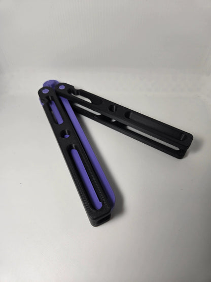 Fidget Blade 3D Printed Butterfly Knife for Smooth Flipping and Precision Fidgeting by Concept2Creation
