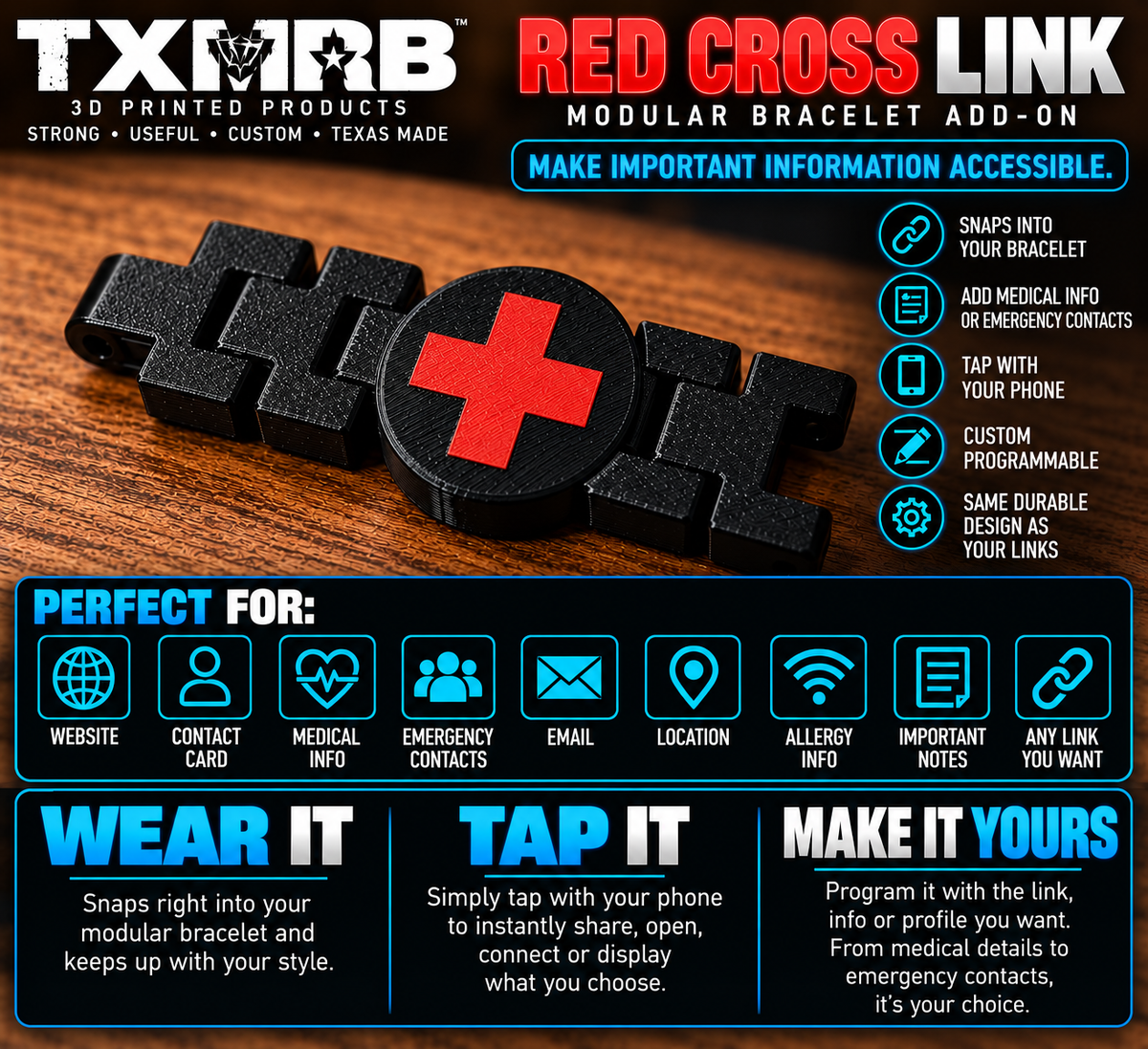 Modular Snap Bracelet | Build It. Change It. Make It Yours. by Concept2Creation